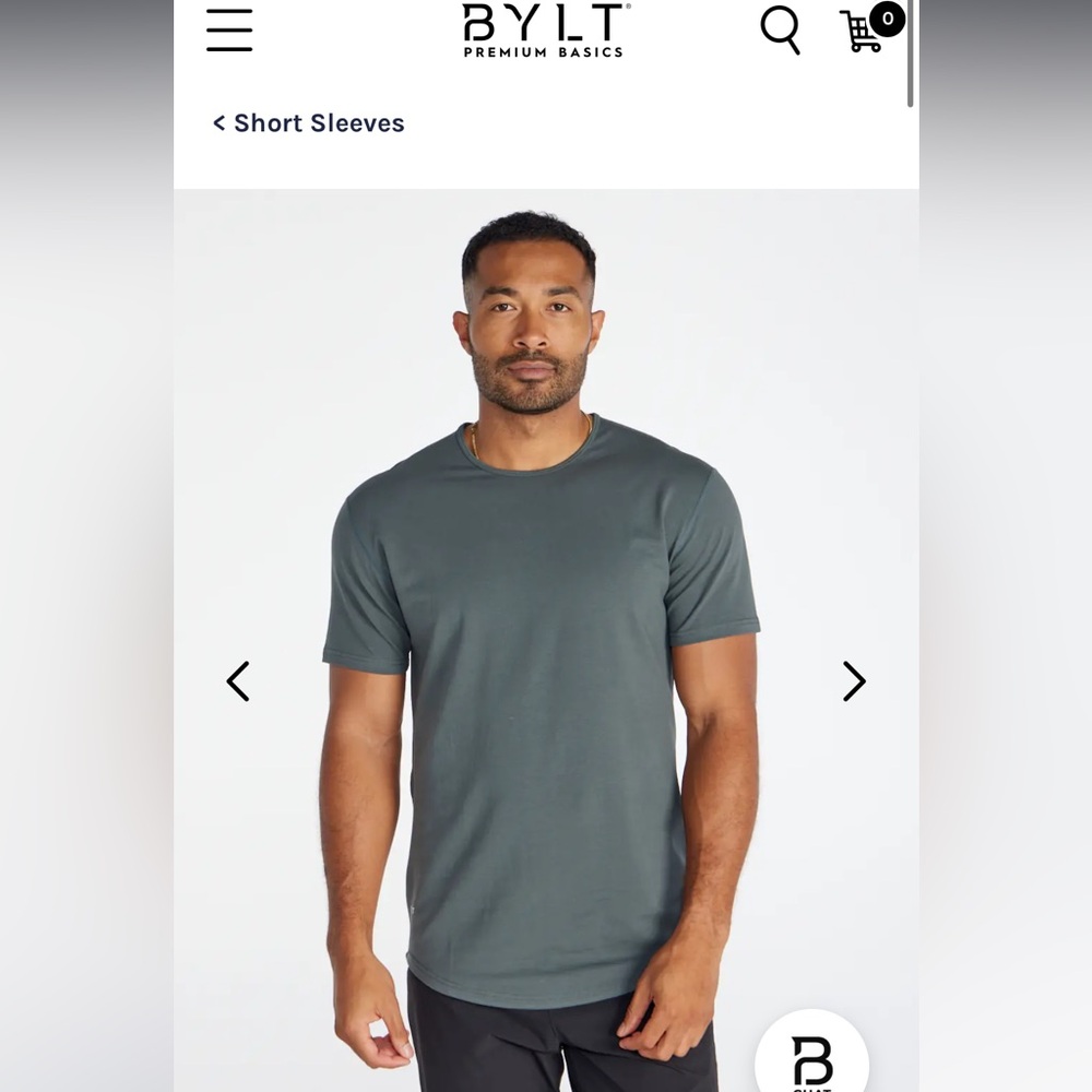 BYLT basic - drop cut LUX T-shirt